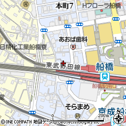 指圧整体桜い会田中治療院周辺の地図