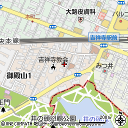 リストワール吉祥寺周辺の地図