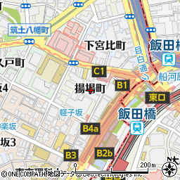 九州名物とめ手羽 飯田橋店周辺の地図