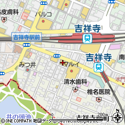日能研　吉祥寺校周辺の地図
