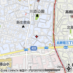 エスポワール東中野周辺の地図