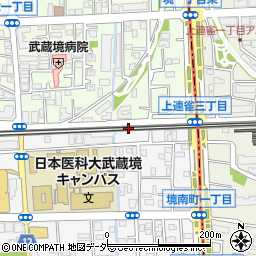 ＴＯＢＵ　ＰＡＲＫ武蔵境駐車場周辺の地図