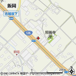 ＥＮＥＯＳ飯岡バイパスＳＳ周辺の地図