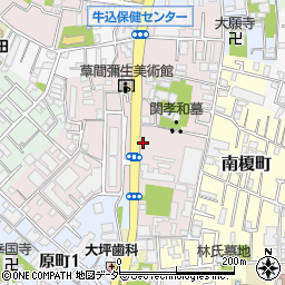東京都新宿区弁天町94周辺の地図