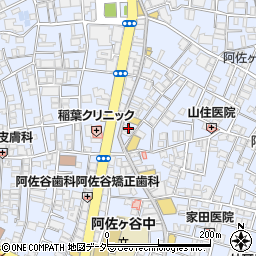 眼鏡市場　阿佐ヶ谷パールセンター店周辺の地図