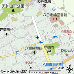 千葉県匝瑳市八日市場イ2436周辺の地図