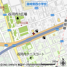 ワークマン江戸川篠崎店駐車場周辺の地図