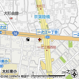 じゅうじゅうカルビ 一之江店周辺の地図