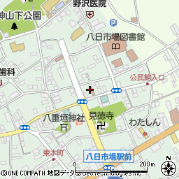 千葉県匝瑳市八日市場イ2430周辺の地図