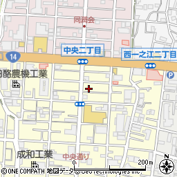 ツインズひまわり　江戸川本店周辺の地図
