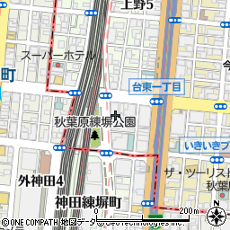 東京都台東区秋葉原5-3周辺の地図