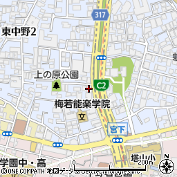 実践学園中野坂上セミナーハウス周辺の地図
