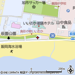 萩園レストハウストイレ周辺の地図