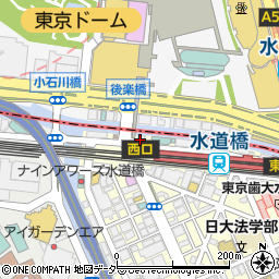 栞 水道橋駅前店周辺の地図