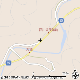 岐阜県下呂市金山町戸部881周辺の地図