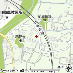 山梨県甲州市塩山下萩原2105周辺の地図