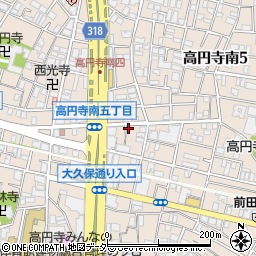 アビタシオン高円寺周辺の地図
