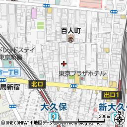 Ａ　庭の生活救急車・お庭のトラブル出張サービス百人・四谷・山吹・矢来・大京・若葉・余丁町・新小川町・出張受付センター周辺の地図