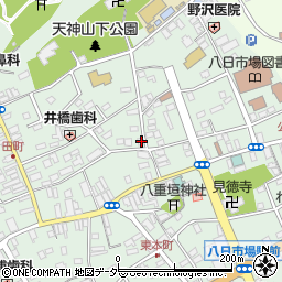 千葉県匝瑳市八日市場イ2367-2周辺の地図