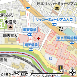 みずほ銀行順天堂医院 ＡＴＭ周辺の地図
