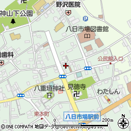 千葉県匝瑳市八日市場イ2431周辺の地図