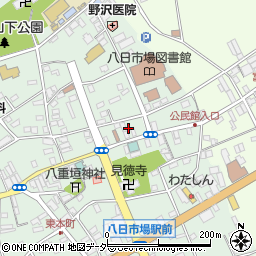 千葉県匝瑳市八日市場イ2426周辺の地図