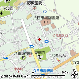 千葉県匝瑳市八日市場イ2426周辺の地図