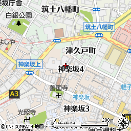 神楽坂 幸本周辺の地図