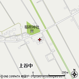 千葉県匝瑳市上谷中941-7周辺の地図