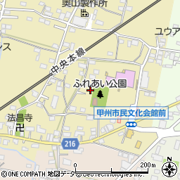 山梨県甲州市塩山上塩後364-3周辺の地図