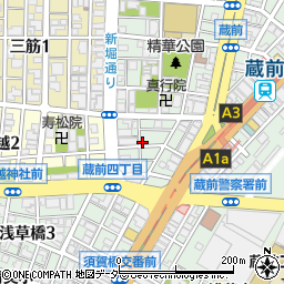 東京鼈甲会館周辺の地図