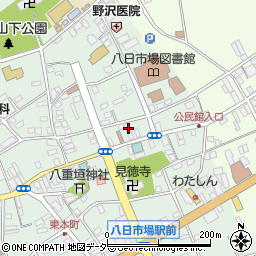 千葉県匝瑳市八日市場イ2427周辺の地図