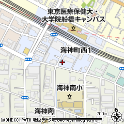 〒273-0027 千葉県船橋市海神町西の地図