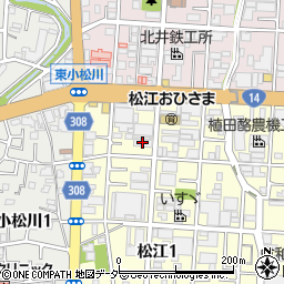 江新工業周辺の地図