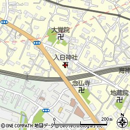 入日神社周辺の地図