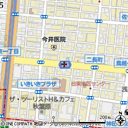 蔵前橋通り 台東区 道路名 の住所 地図 マピオン電話帳