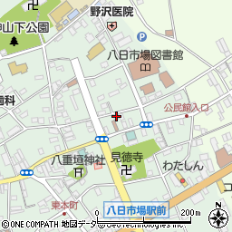 千葉県匝瑳市八日市場イ2428周辺の地図