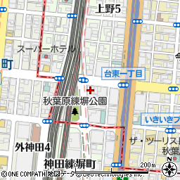 東京都台東区秋葉原5-7周辺の地図