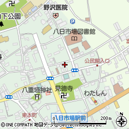 千葉県匝瑳市八日市場イ2425周辺の地図