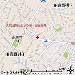 千葉県船橋市田喜野井7丁目3周辺の地図