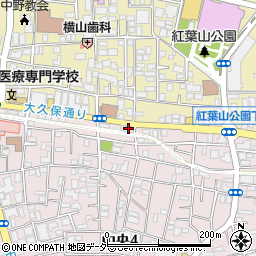 中央動物病院中央第一病院周辺の地図