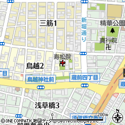 寿松院周辺の地図