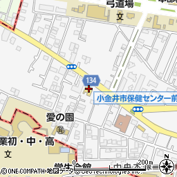 日産東京小金井店周辺の地図
