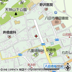 千葉県匝瑳市八日市場イ2370周辺の地図