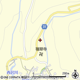 山梨県甲府市上積翠寺町991周辺の地図