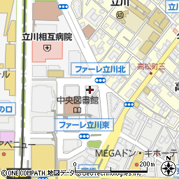 株式会社エレケア立川営業所周辺の地図