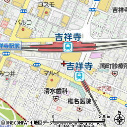 みずほ銀行吉祥寺駅南口 ＡＴＭ周辺の地図