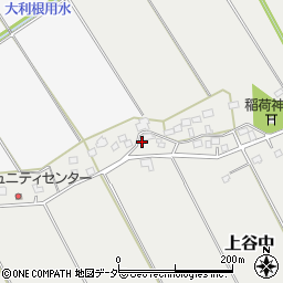 千葉県匝瑳市上谷中1456周辺の地図