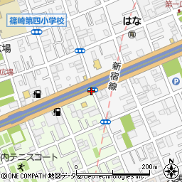 篠崎町七周辺の地図