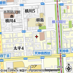 東京都墨田区太平4丁目19周辺の地図